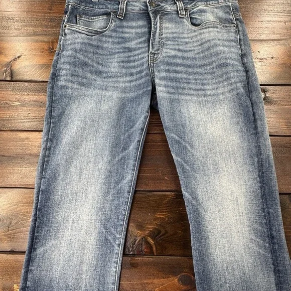 Buffalo David Bitton Ash-X Slim Stretch Straight Zip Acid Wash 36X30 (Real 39") - Picture 11 of 14